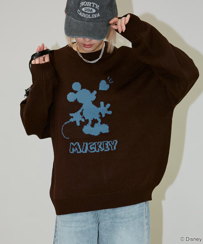 Limited Edition 'DISNEY MICKEY MOUSE' SHADOW KNIT