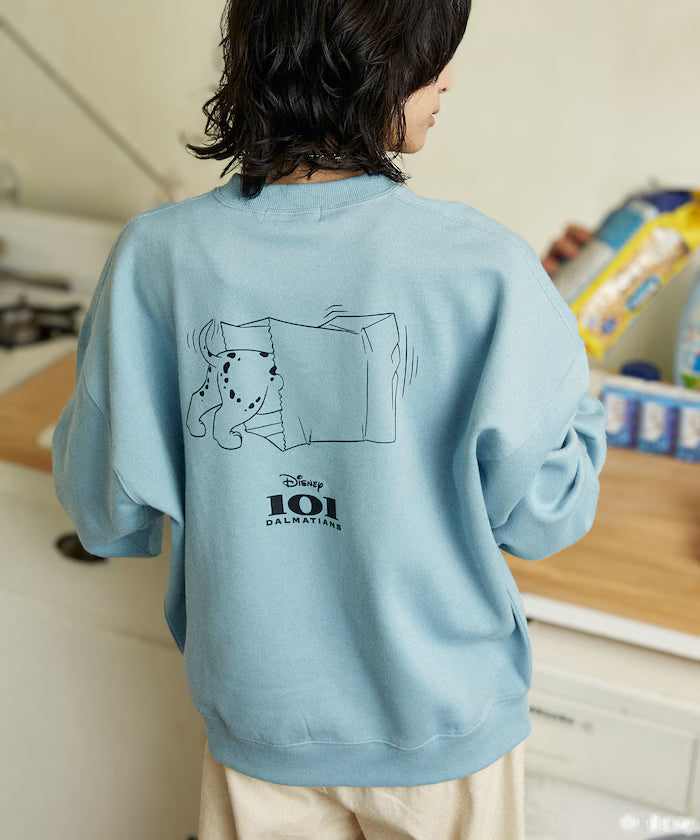 Custom Order '101 DALMATIANS' SWEAT - Sax Blue
