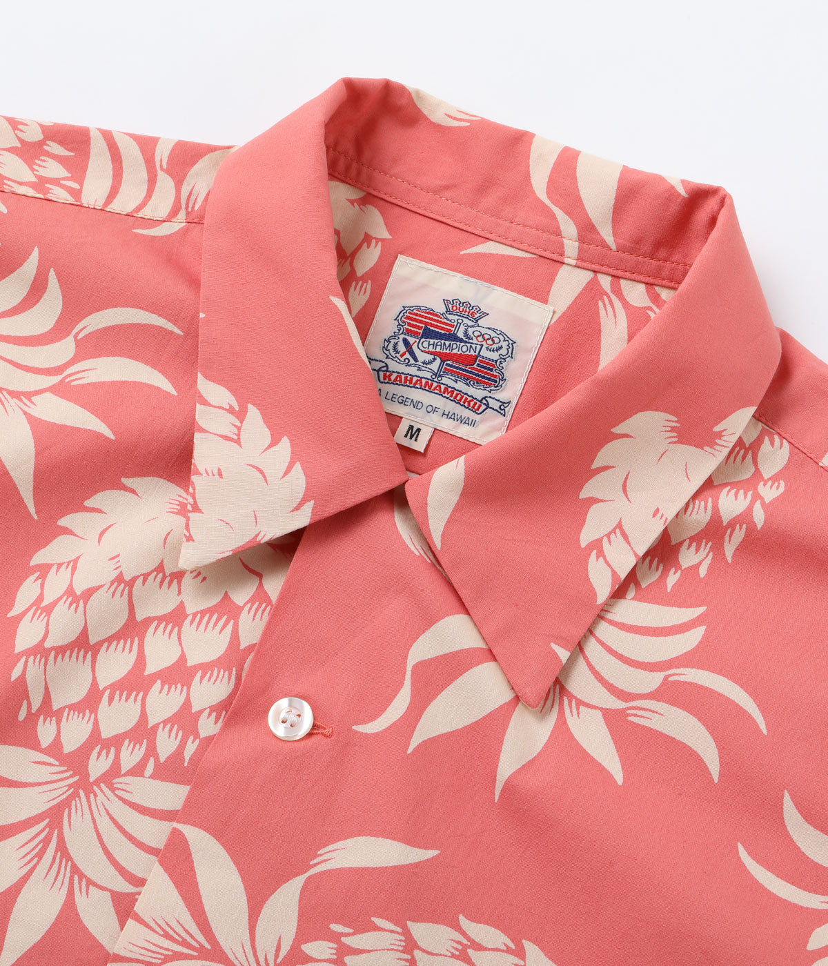 DUKE KAHANAMOKU COTTON HAWAIIAN SHIRT “DUKE'S PINEAPPLE”