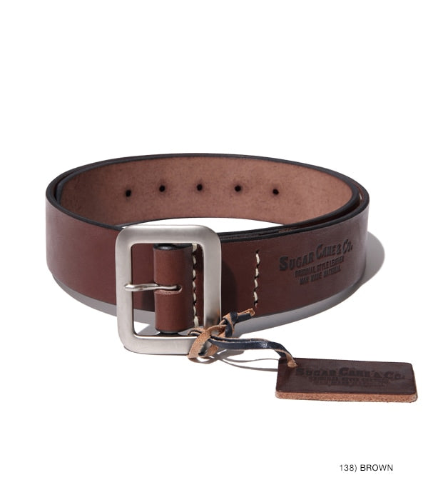 SUGAR CANE “GARRISON BELT” - BROWN