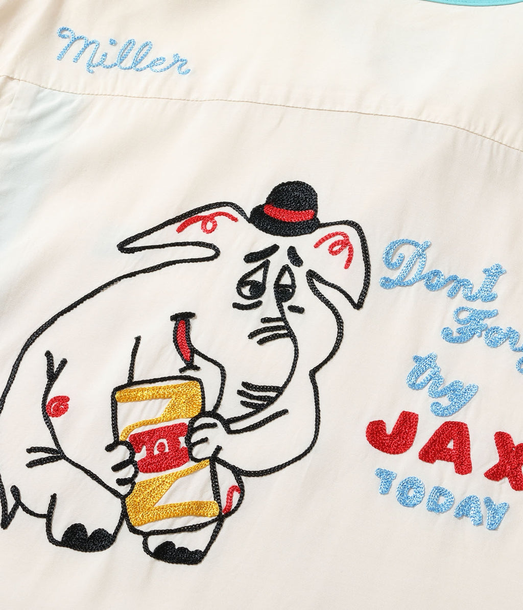 RAYON BOWLING SHIRT “JAX BEER”