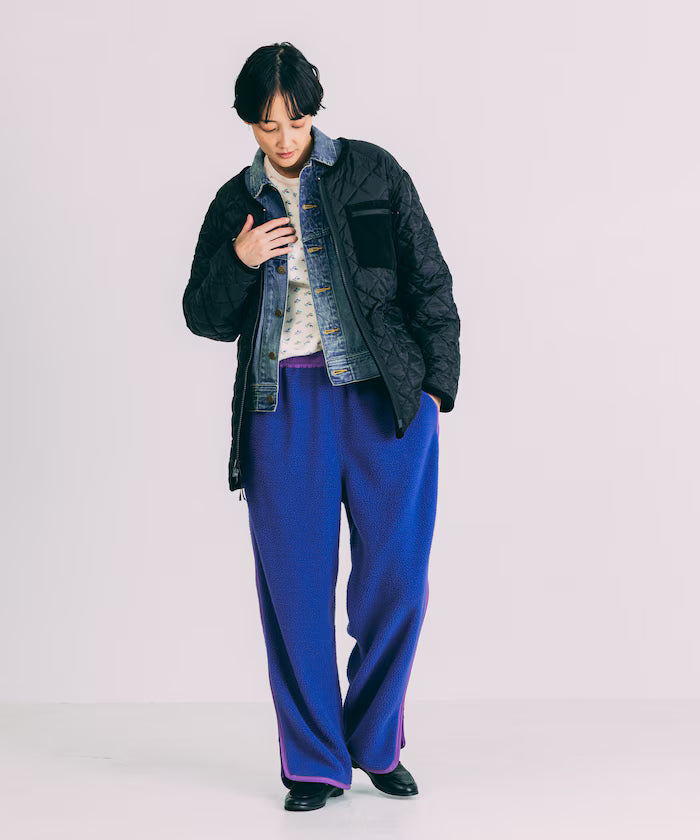Side Zipper Fleece Pants
