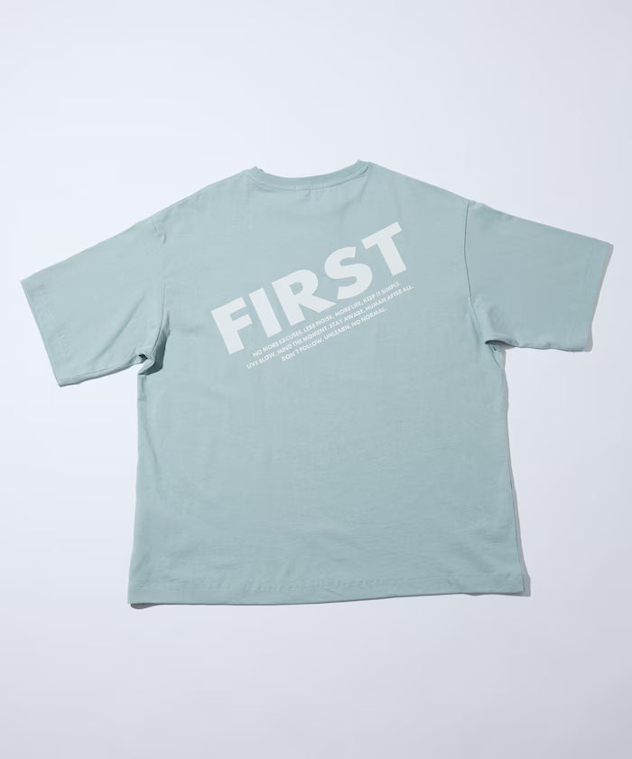 6 Ounce Front Logo Print Crew Neck T-Shirt / Back Print T-Shirt PRINT FRESH FIRST