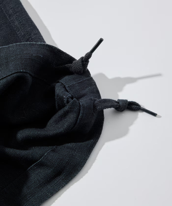 LINEN COTTON EASY CARGO PANTS 【Compatible with Set-Up】