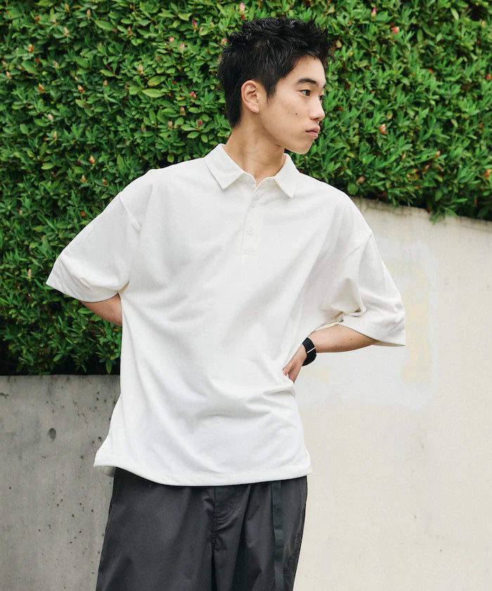 Limited Edition Drymix(R) Dry Mix Relaxed Fit Hem Code Polo Shirt Quick Dry UV Cut