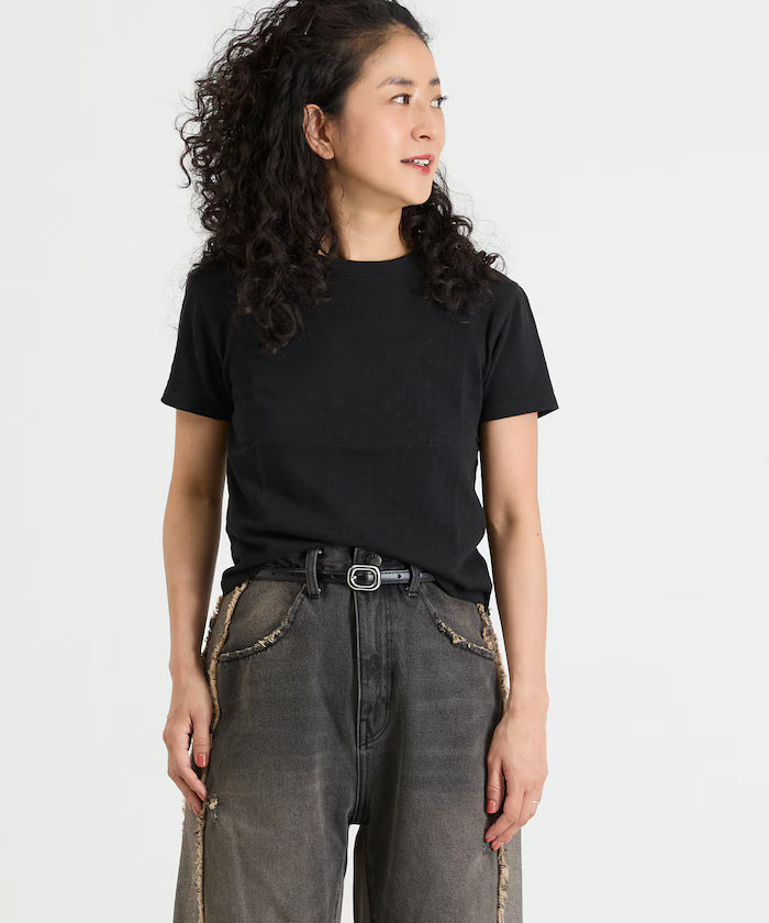 Eyelet Mini Sweat Short Sleeve T-Shirt