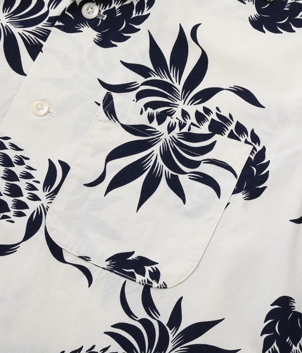 DUKE KAHANAMOKU COTTON HAWAIIAN SHIRT “DUKE'S PINEAPPLE”