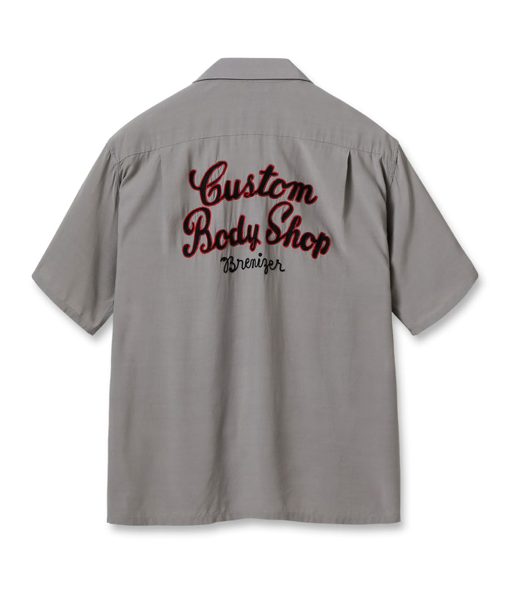 RAYON BOWLING SHIRT “CUSTOM BODY SHOP”