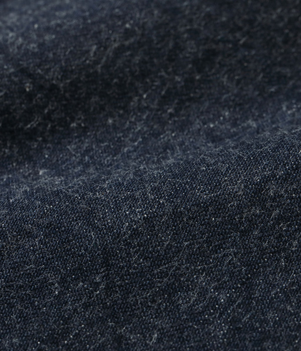 HEADLIGHT 11oz. BLUE DENIM LOW BACK OVERALLS