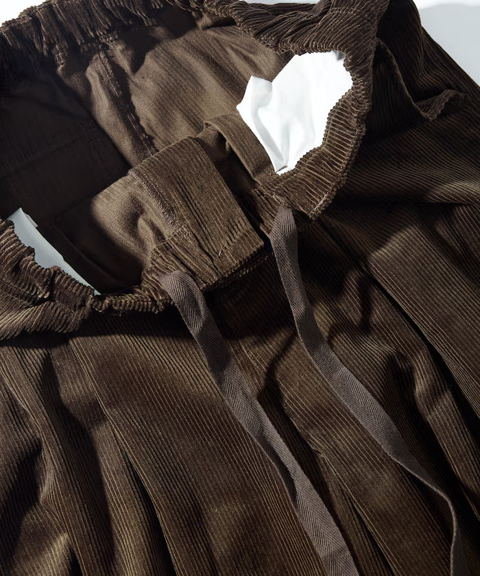 Wide Silhouette Corduroy Military Circus Pants / Snow Pants 【Limited Edition】