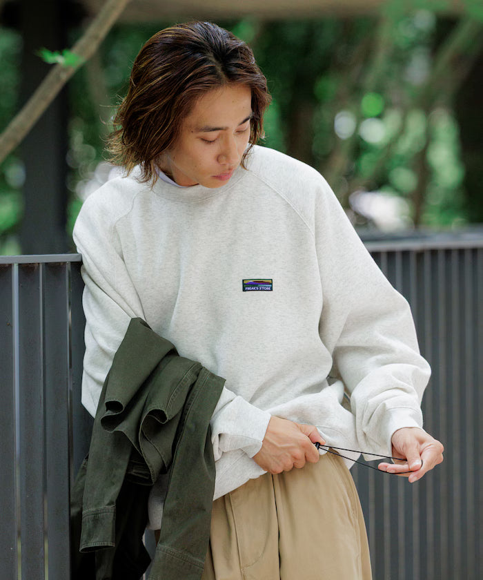 Big Silhouette One Point Logo Raglan Sleeve Spindle Sweatshirt [Limited Edition]