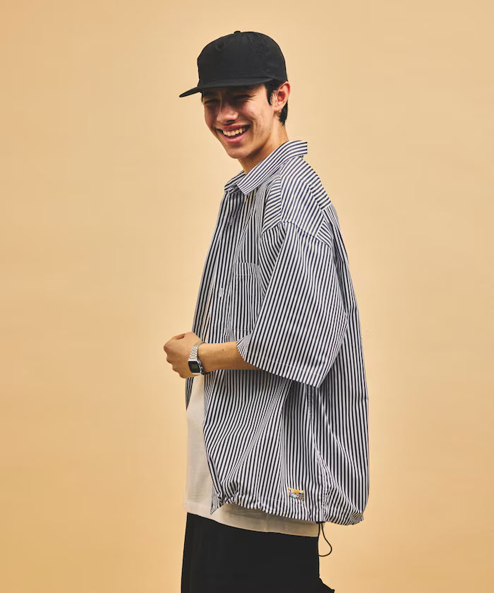Typewriter Spindle Regular Color Short Sleeve Shirt