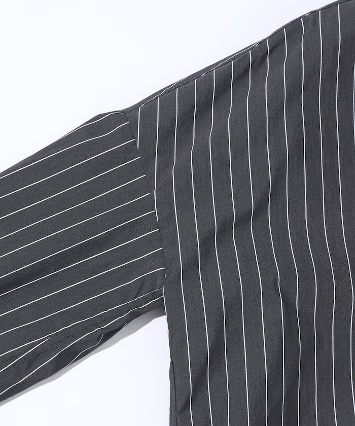 Oversized Long Sleeve Brooch Shirt