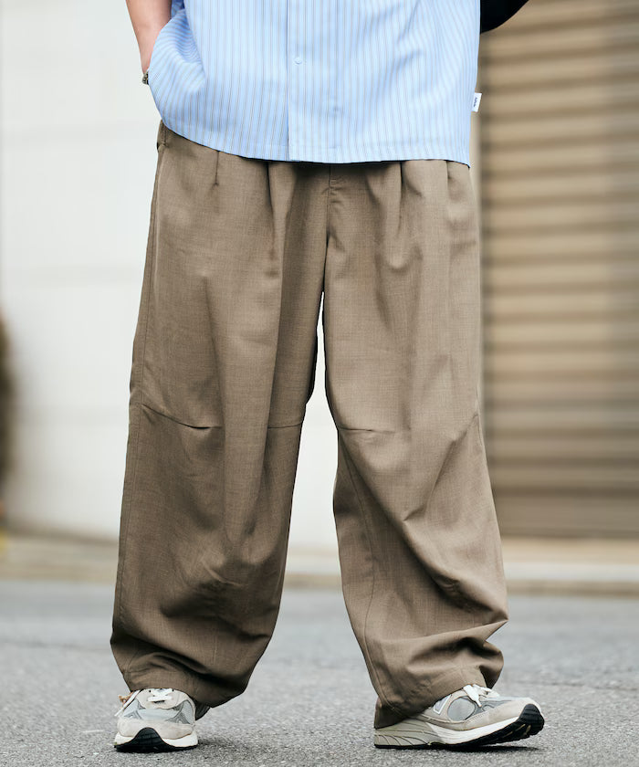 AiRide/Air Ride Wide Silhouette Pocketable Circus Pants/Quick Dry/UV Cut 【Limited Edition】