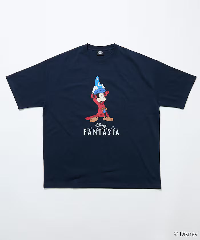 DISNEY/Mickey Mouse 'Fantasia'/Crew Neck Print T-Shirt 【Limited Edition】