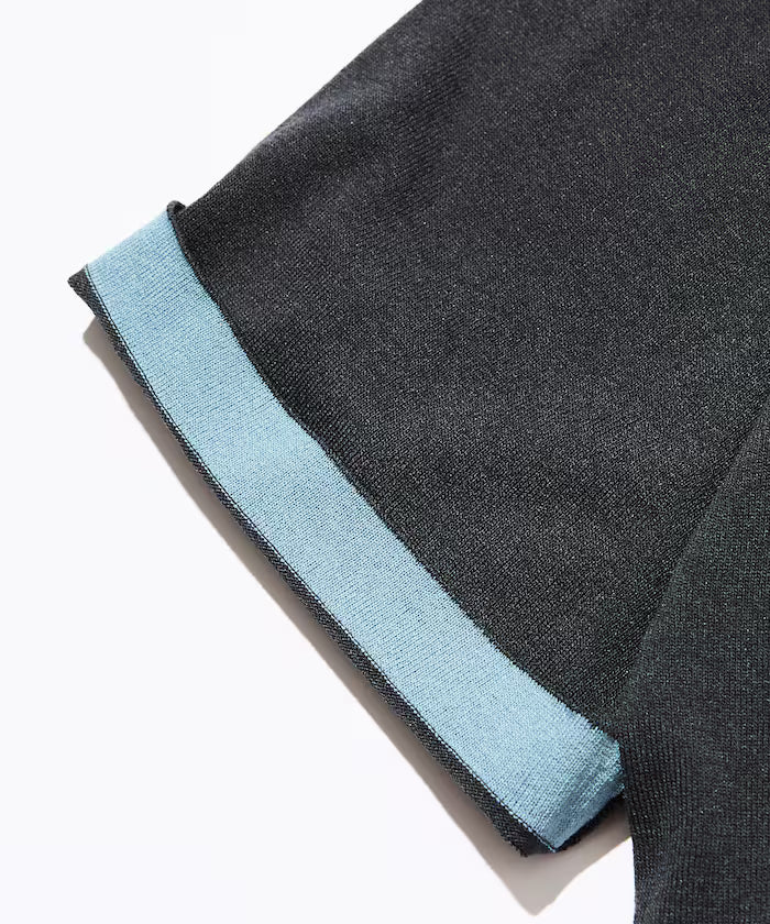 Relax Fit Relax Fit Cool Touch Color Block Henry Neck Pullover 【Limited Edition】