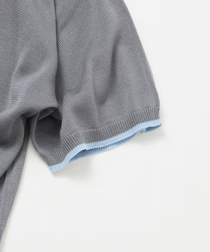 Limited Release Relaxed Fit Color Block Knit Polo Shirt