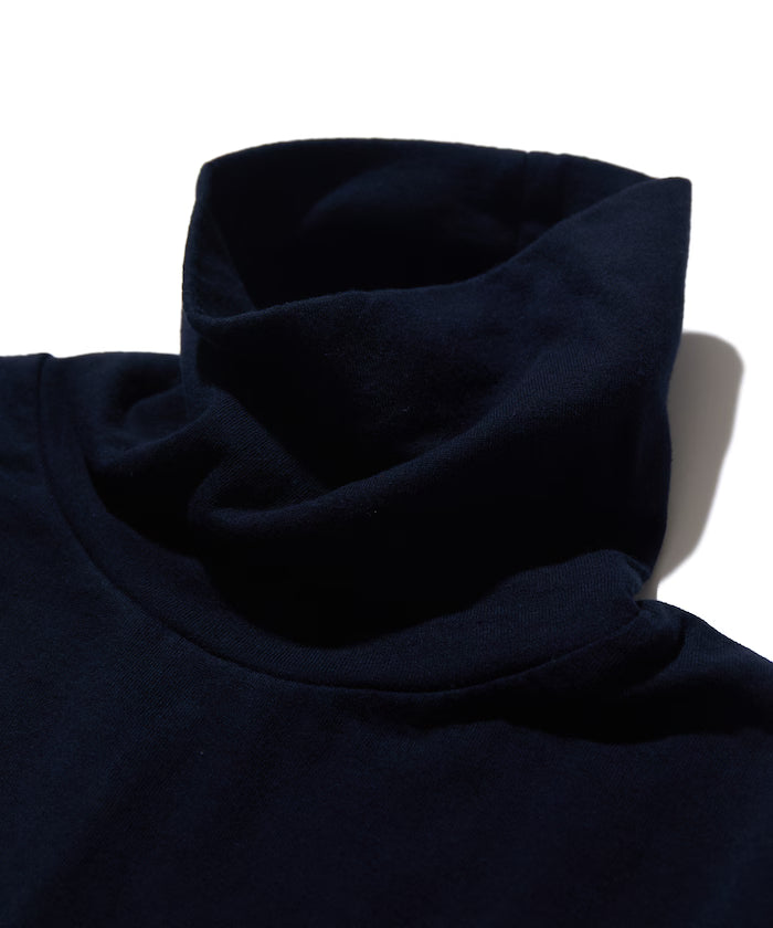 Double Face Cotton Turtleneck Shirt