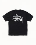 BASIC STÜSSY TEE PIGMENT DYED - Black