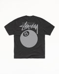 8 BALL TEE PIGMENT DYED - Faded Black