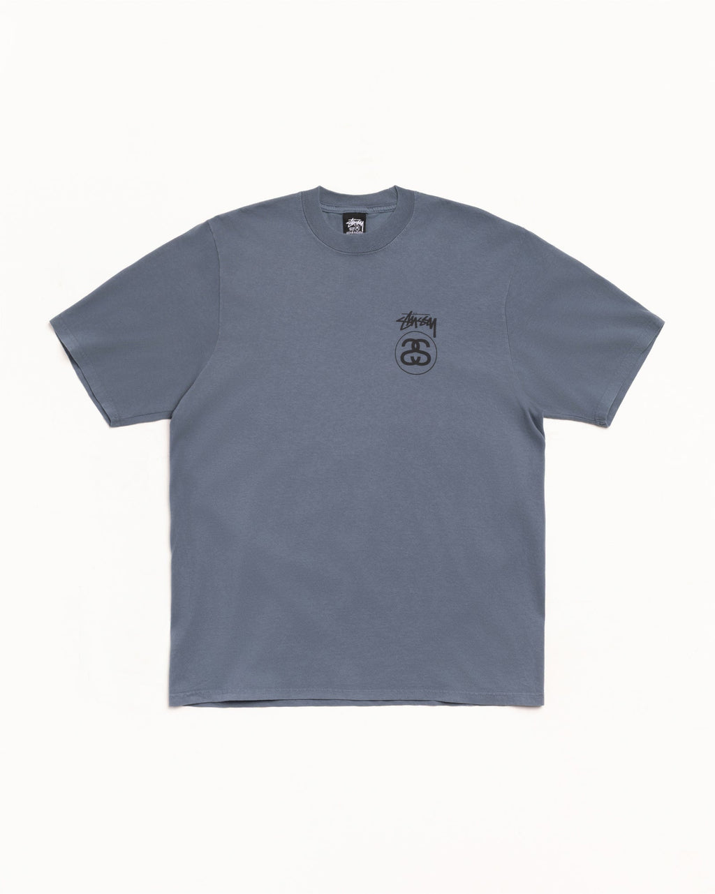STOCK LINK TEE PIGMENT DYED - Navy