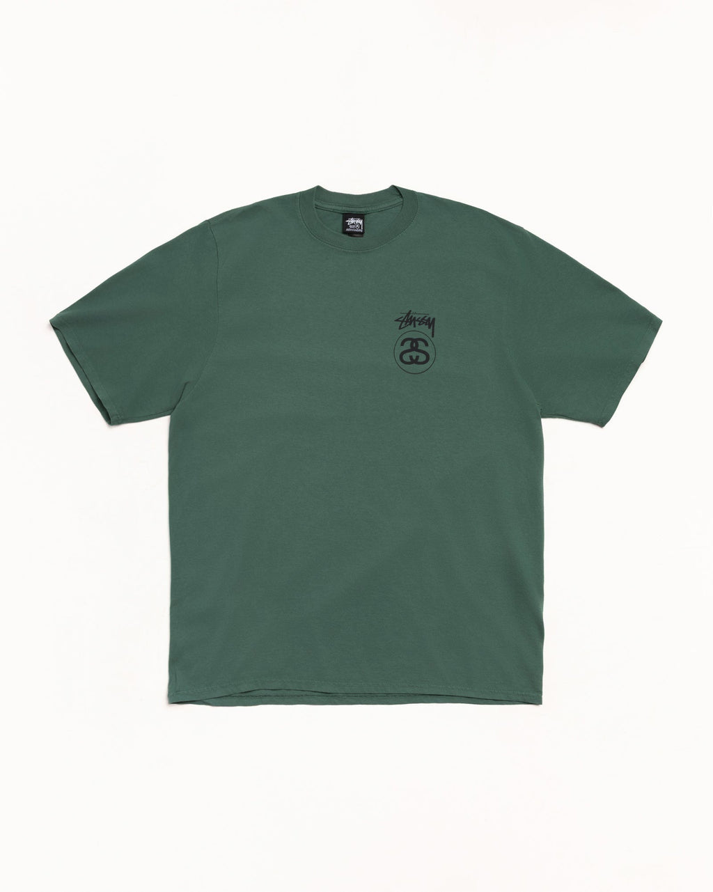 STOCK LINK TEE PIGMENT DYED - Pine