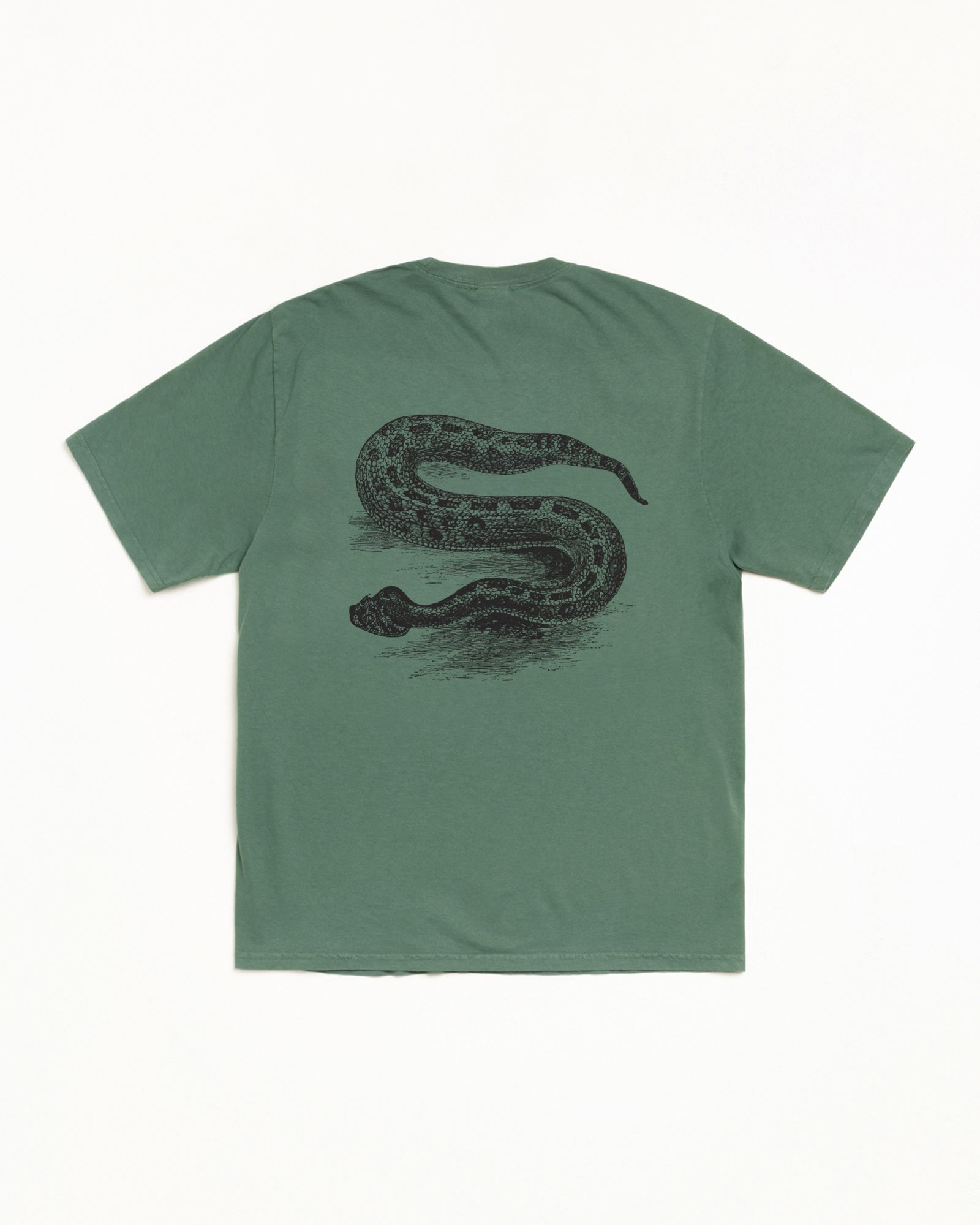 SERPENT TEE PIGMENT DYED - Pine