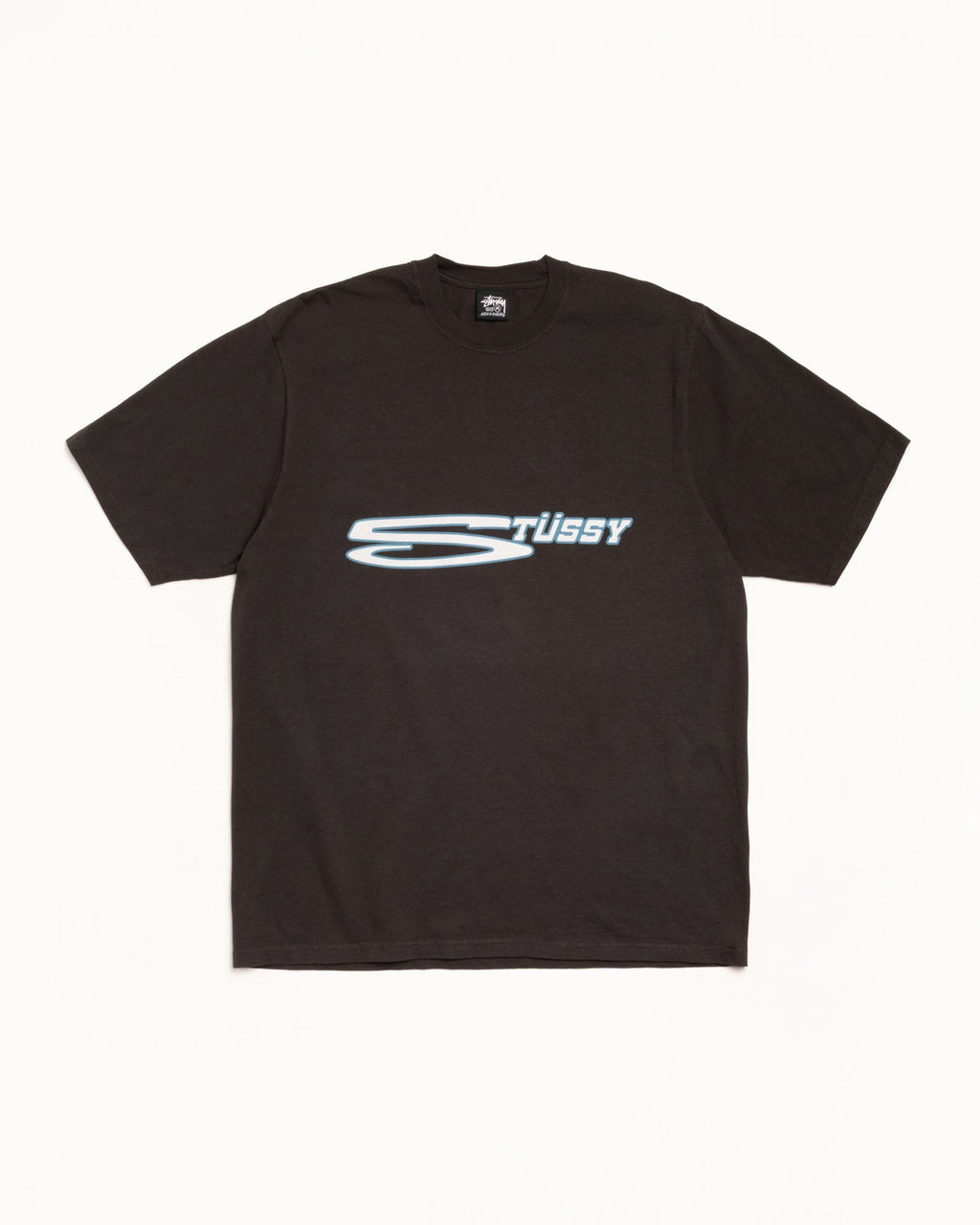 STRETCH TEE PIGMENT DYED - Faded Black