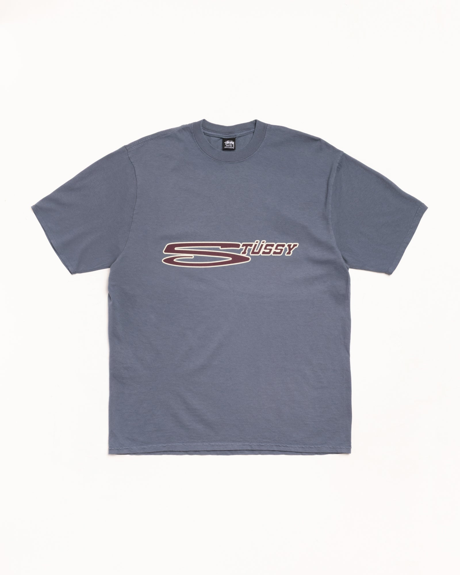 STRETCH TEE PIGMENT DYED - Navy