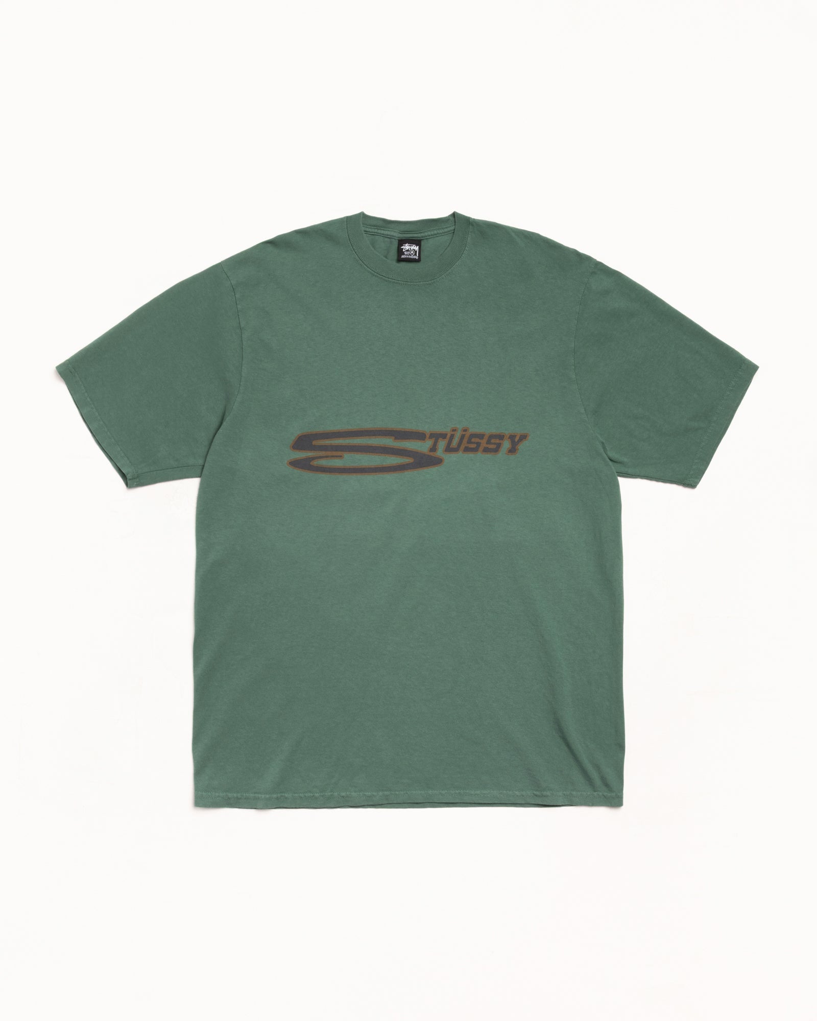 STRETCH TEE PIGMENT DYED - Pine