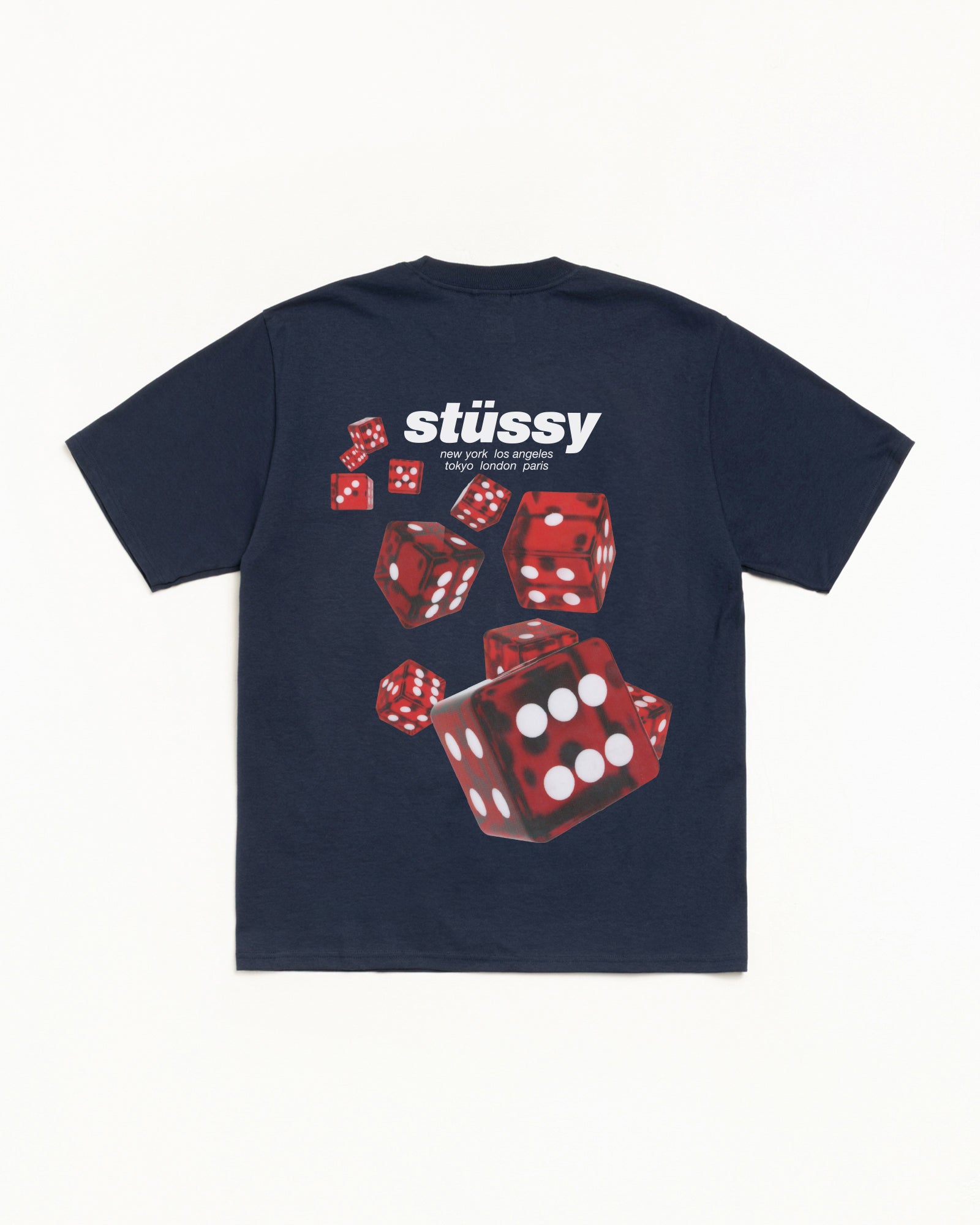 ROLLERS TEE - Navy