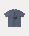 SWIM OUT TEE PIGMENT DYED - Navy