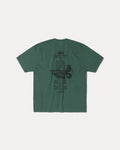 SWIM OUT TEE PIGMENT DYED - Pine