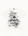 SKULLS TEE PIGMENT DYED - Natural