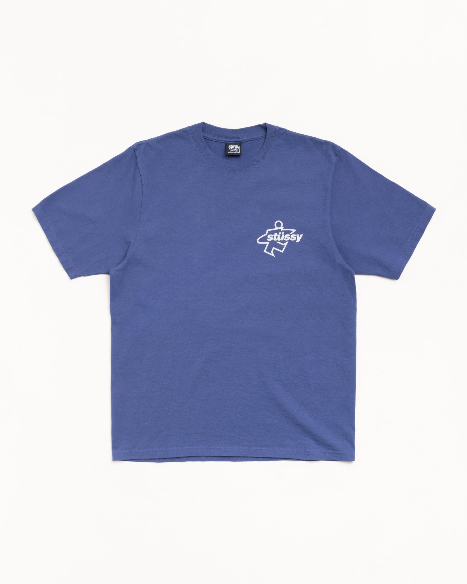 SURF SIZE TEE PIGMENT DYED - Indigo