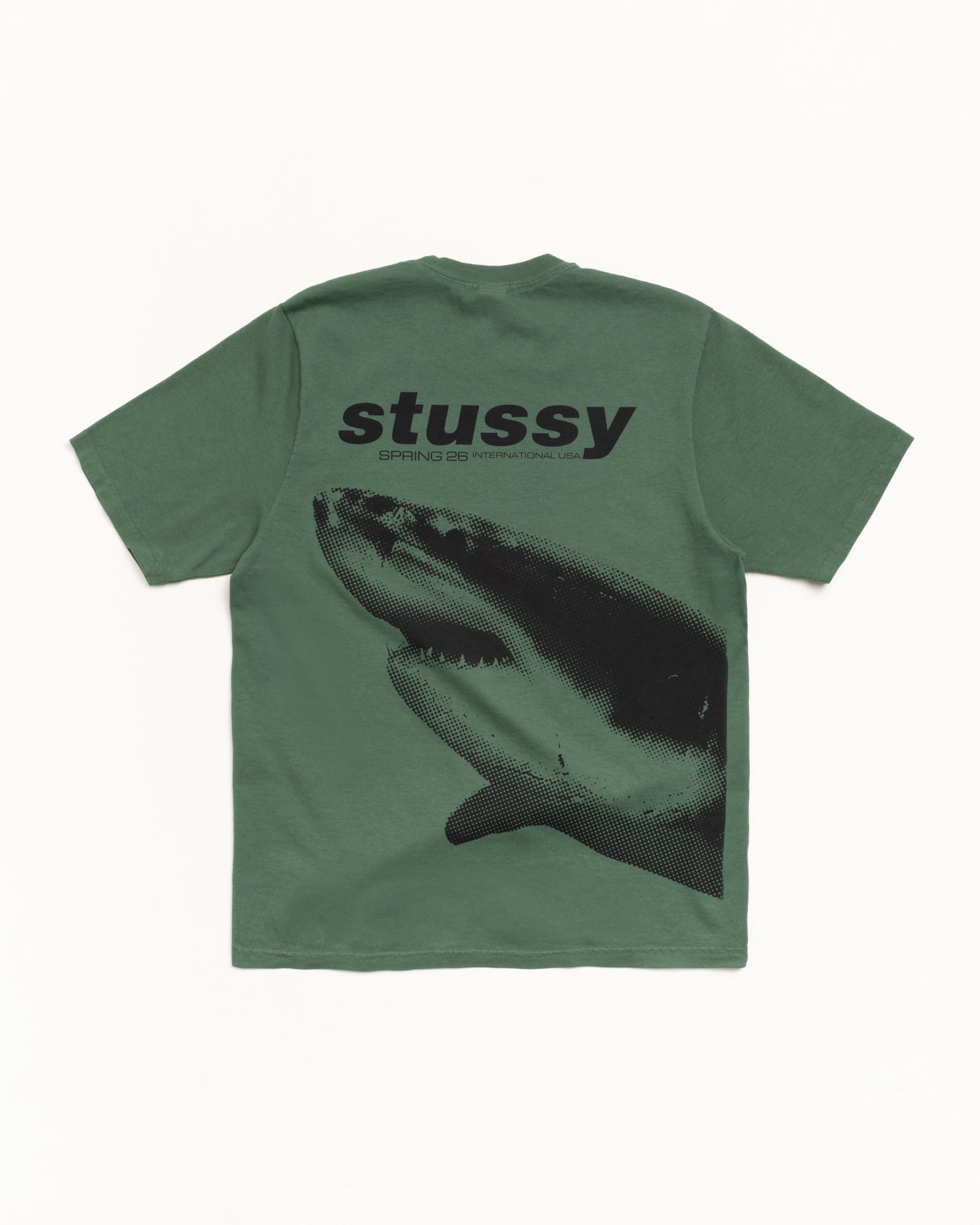 SHARK TEE PIGMENT DYED - Pine