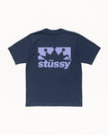 BOX CROWN TEE - Navy