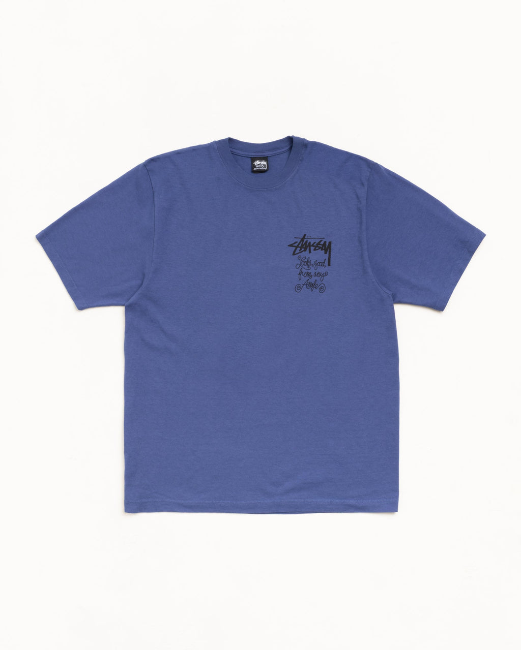 ANY ANGLE TEE PIGMENT DYED - Indigo