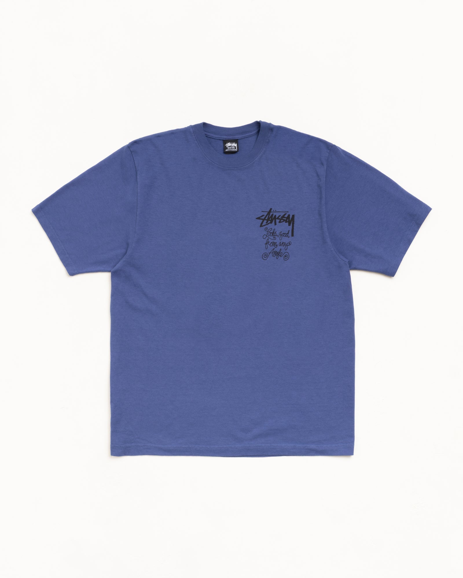 ANY ANGLE TEE PIGMENT DYED - Indigo