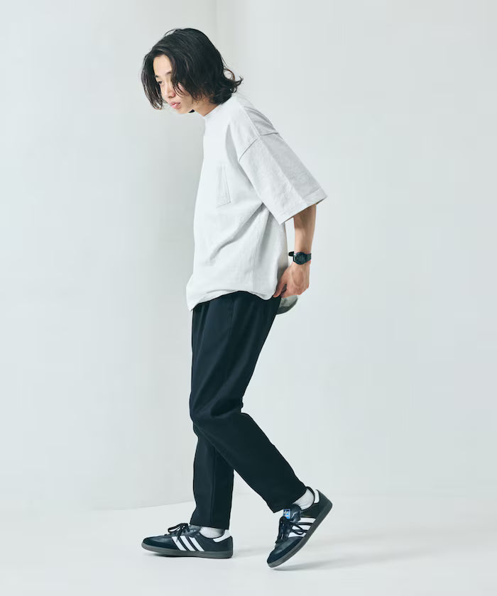 Basic Silhouette Stretch Easy Tapered Pants 【Limited Release】