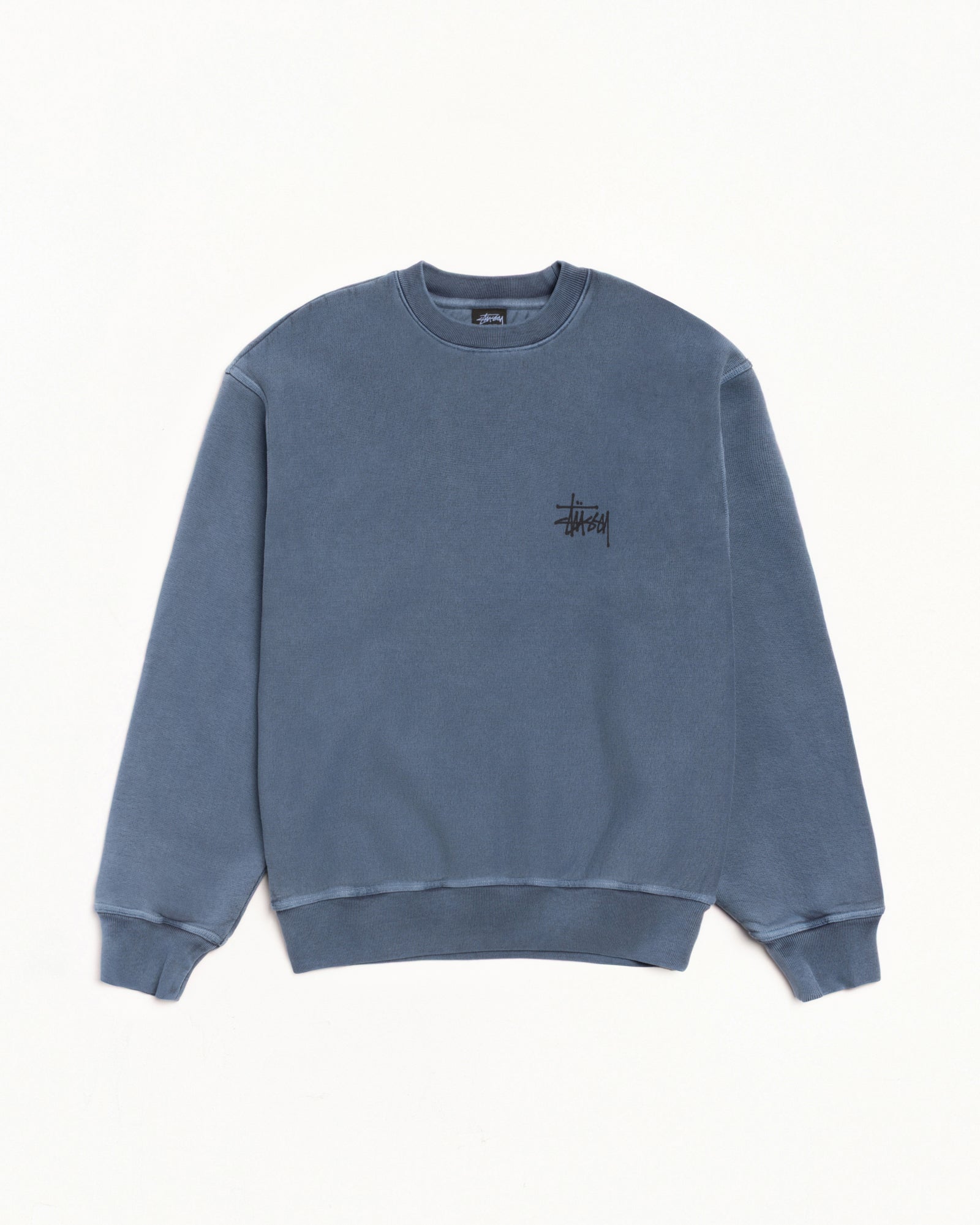 BASIC STÜSSY CREW PIGMENT DYED