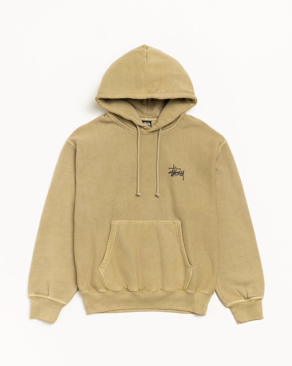BASIC STÜSSY HOODIE PIGMENT DYED - Elm
