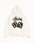 DICE HOODIE PIGMENT DYED - Natural