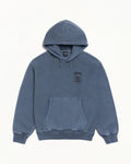 STOCK LINK HOODIE PIGMENT DYED - Navy