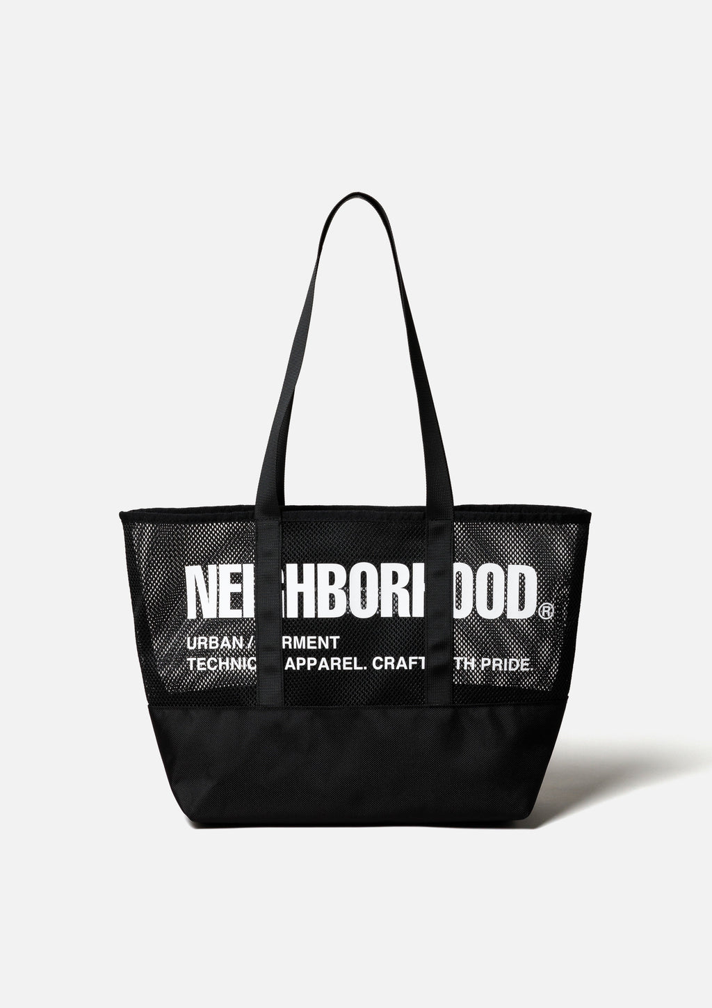 Mesh Tote Bag - BLACK