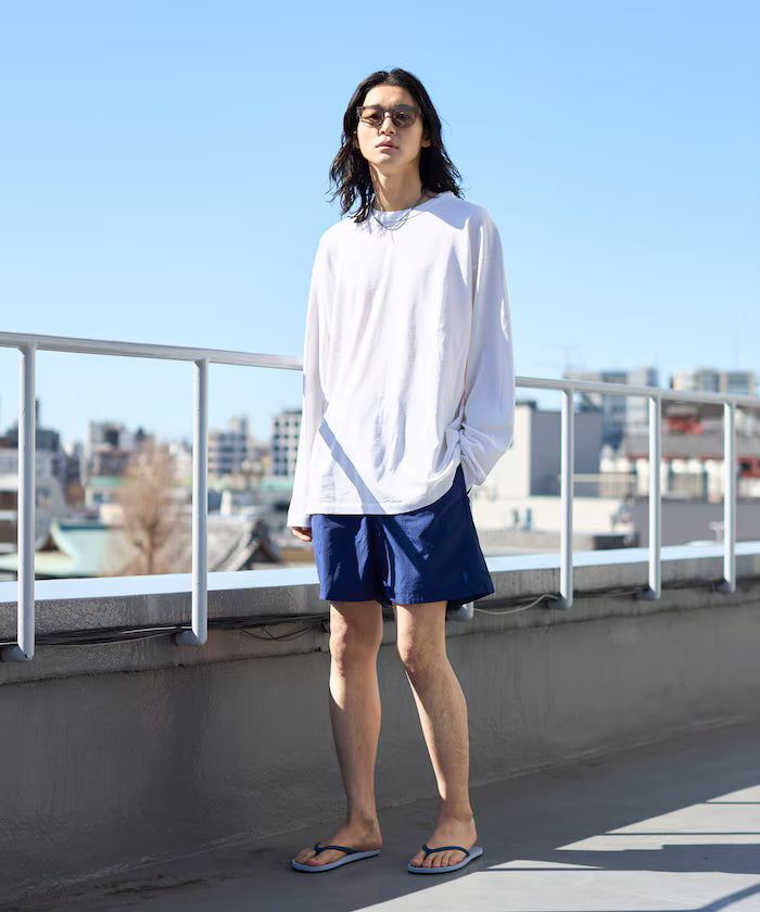 Nylon Short Length Baggy Shorts