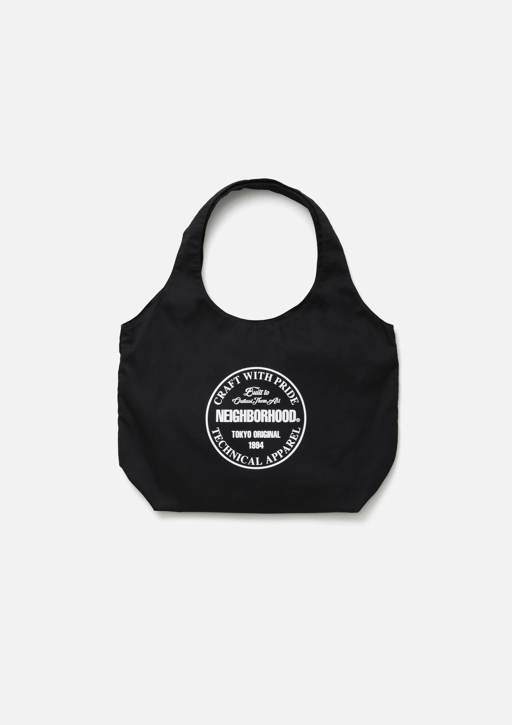 Logo Monk Bag - BLACK