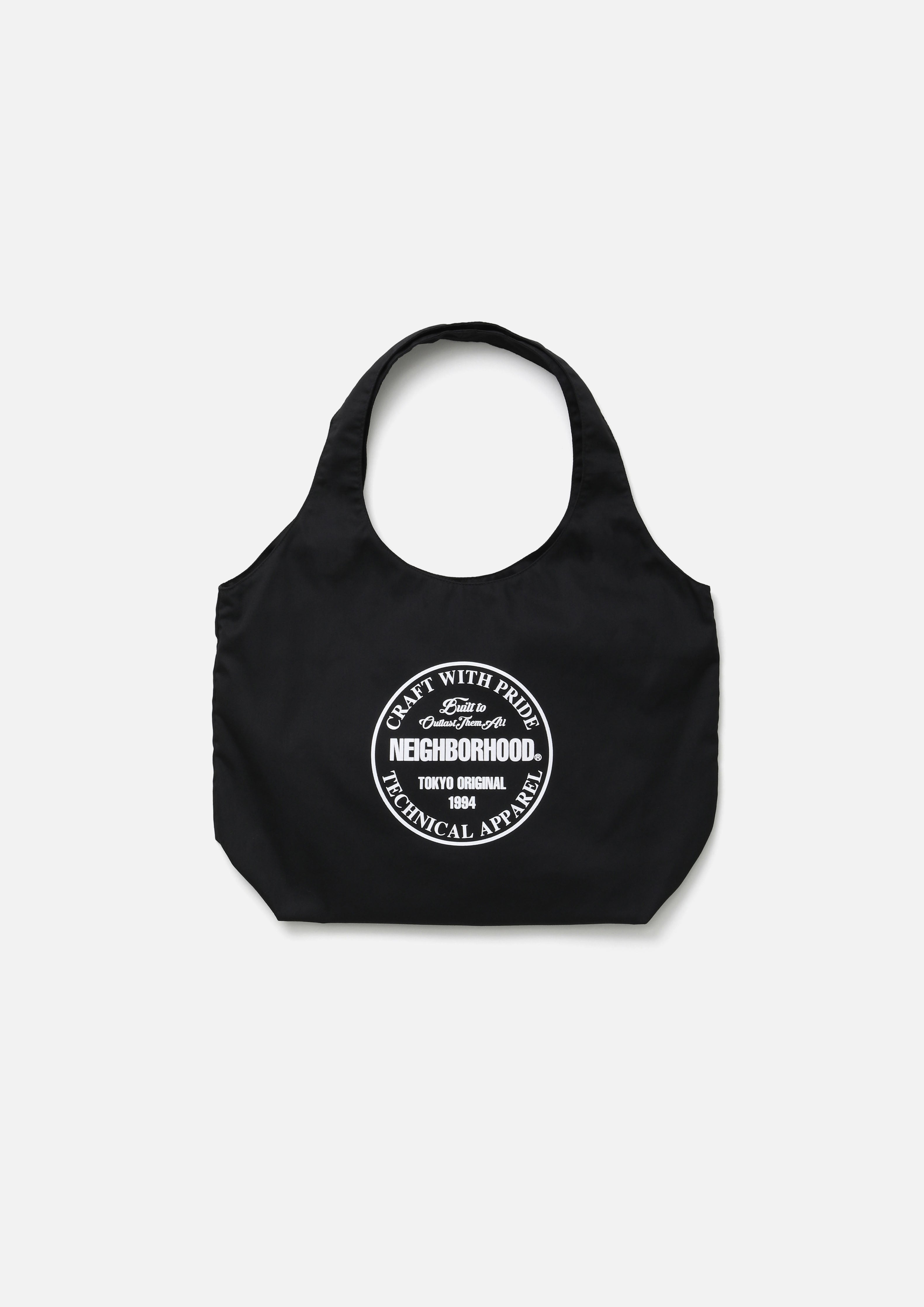 Logo Monk Bag - BLACK