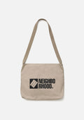 Logo Shoulder Bag - BEIGE