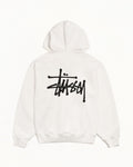 BASIC STÜSSY ZIP HOODIE PIGMENT DYED - Natural